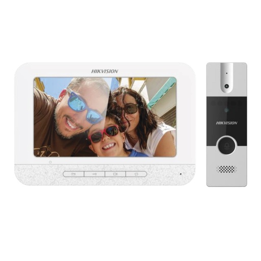 [305302862] [DS-KIS202T] KIT DE VIDEOPORTERO ANALÓGICO CON PANTALLA LCD A COLOR DE 7"