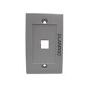 FACE PLATE LANPRO 1 TOMA BLANCO