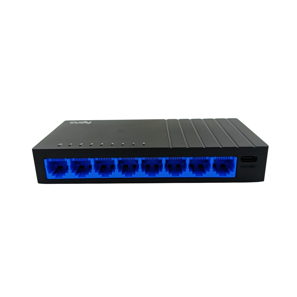 SWITCH GIGABIT DESKTOP 8 PUERTOS 10/100/1000 CUDY