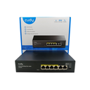SWITCH POE + 6 PUERTOS 10/100 60W CUDY