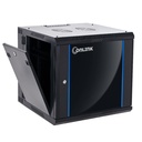 RACK DE PISO CERRADO  CON PUERTA FRONTAL DE VIDRIO Y TRASERA DE MALLA ONLINK 42U 600X600mm