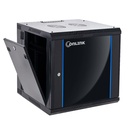 RACK DE PISO CERRADO  CON PUERTA FRONTAL DE VIDRIO Y TRASERA DE MALLA ONLINK 42U 600X600mm