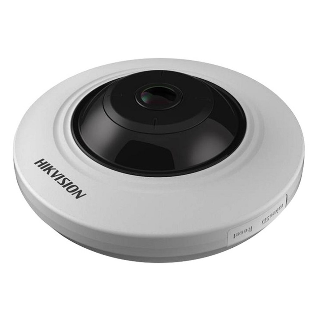 [DS-2CD2955FWD-IS] CAMARA HD DOMO FISHEYE IP 3K [5MP] LENTE 1.05MM [METAL/PLASTICO]