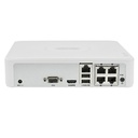 [DS-7104NI-Q1/4P] NVR 2K [4MP] 4 CANALES IP 4 PUERTOS POE