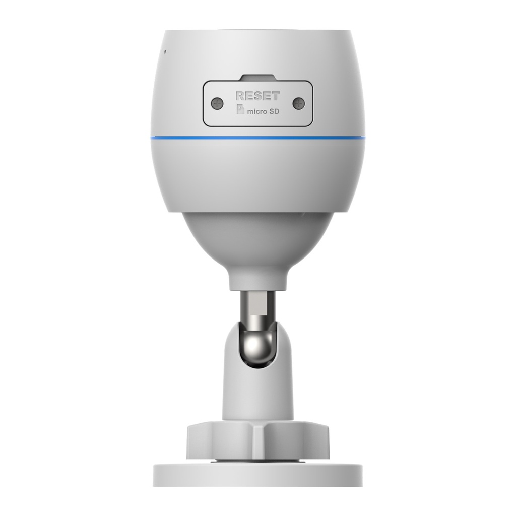 CAMARA BULLET IP INALAMBRICA HD 1080P [2MP] WIFI LENTE 2.8MM EXTERIOR/INTERIOR A COLOR