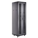 [A36837-MDM/600x800] Onlink - Rack de Piso Cerrado 37U 600x800x1832mm con Puerta Frontal de Malla y Doble Puerta Trasera de Malla