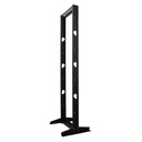RACK DE PISO CERRADO 42U 600X800X2054MM CON PUERTA FRONTAL DE MALLA Y DOBLE PUERTA TRASERA DE MALLA ONLINK