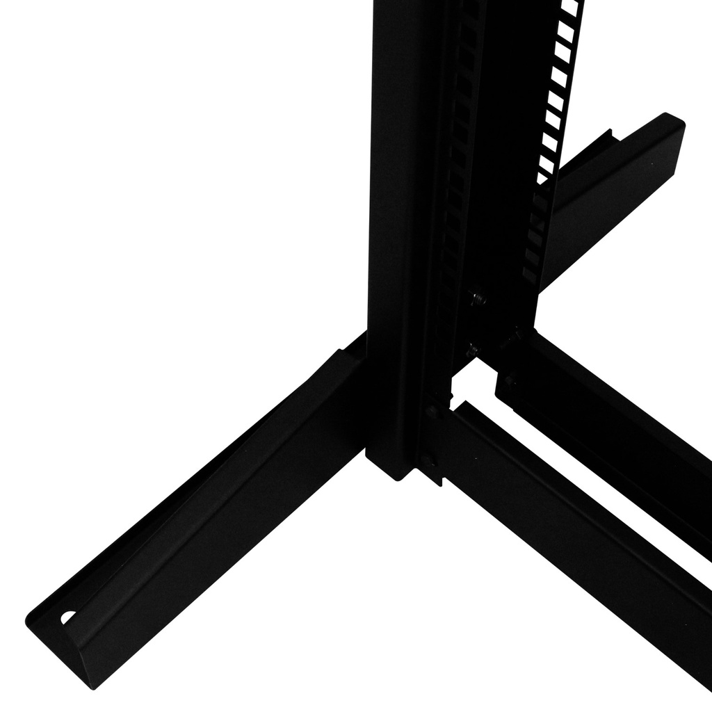 RACK DE PISO CERRADO 42U 600X800X2054MM CON PUERTA FRONTAL DE VIDRIO Y DOBLE PUERTA TRASERA DE MALLA ONLINK