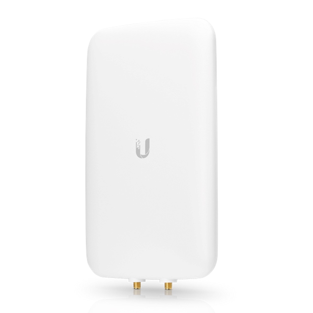 (UMA-D) Ubiquiti - Antena Sectorial Simétrica UniFi Doble Banda de 90 Grados en 2.4 GHz 10 dBi y 45 Grados en 5 GHz 15dBi