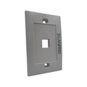 FACE PLATE LANPRO 1 TOMA BLANCO