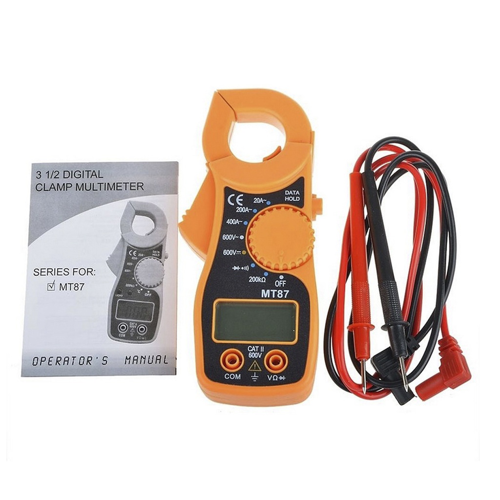 PINZA AMPERIMETRICA DIGITAL-TESTER 1.5V R03