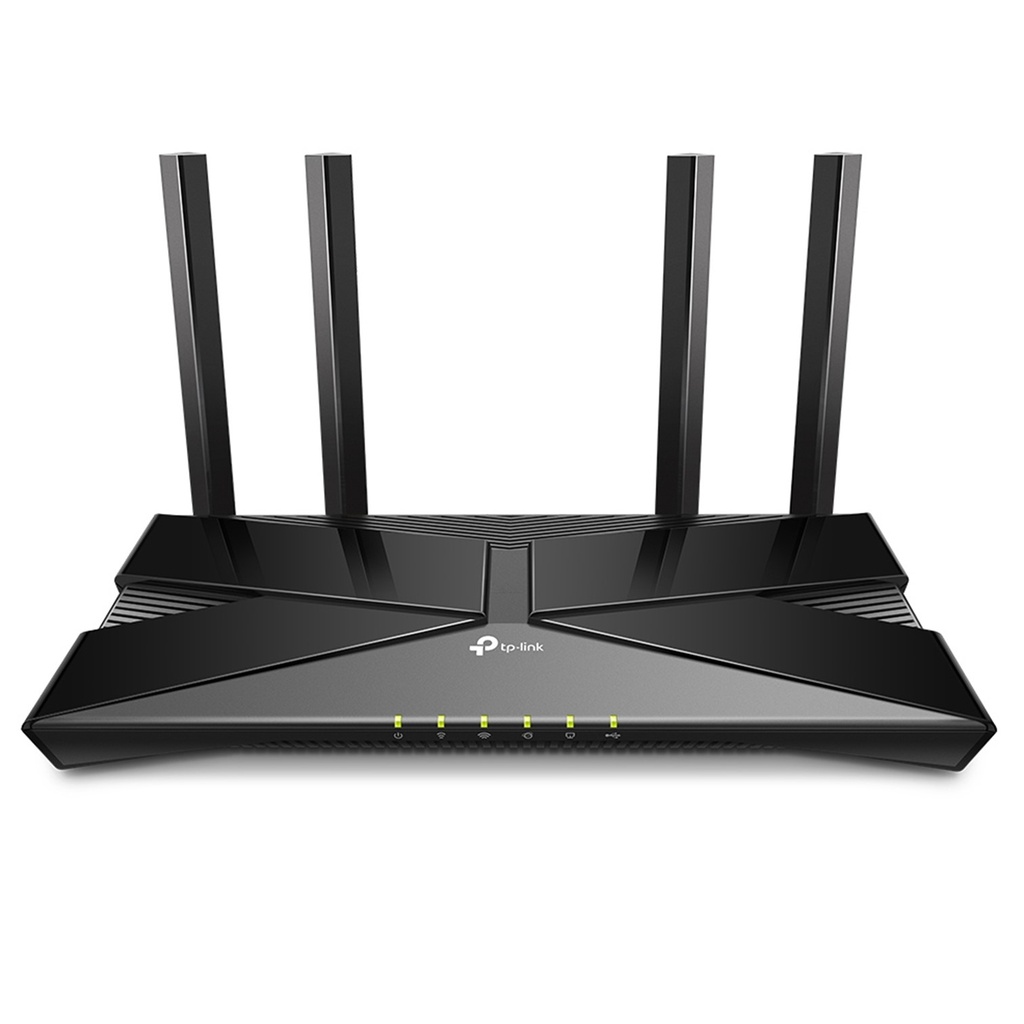 Router Inalambrico WiFi Doble Banda Gigabit AX3000 WiFi6 4 Antenas Tplink