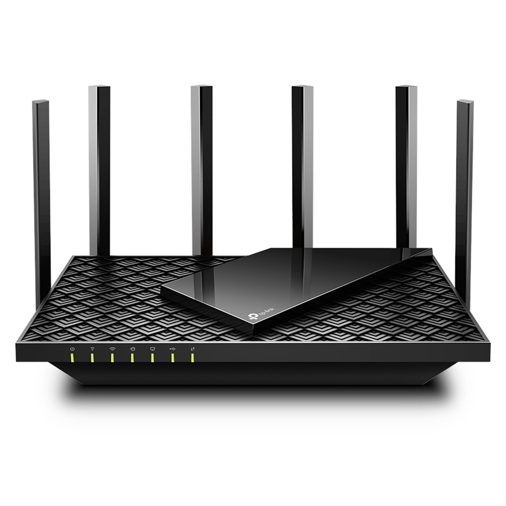 ROUTER INALAMBRICO WIFI DOBLE BANDA GIGABIT AX5400 WIFI6 6 ANTENAS TPLINK.