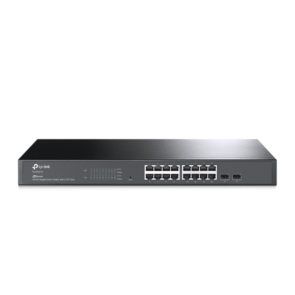 SWITCH 16 PUERTOS GIGABIT CON 2 RANURAS SFP TPLINK