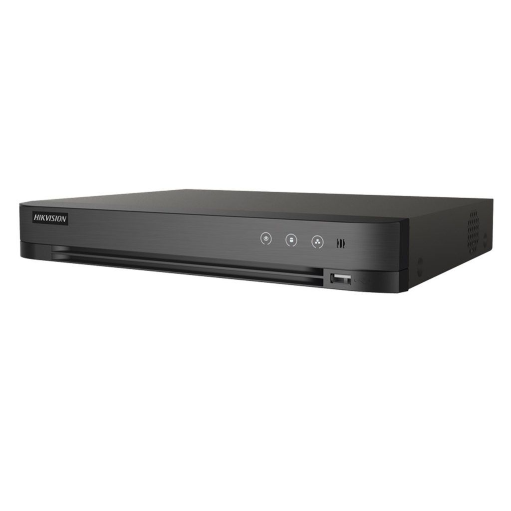 [IDS-7208HUHI-M1/S/4A+8/4ALM] DVR 4K [8MP] PENTAHIBRIDO ACUSENSE 8 CANALES TURBOHD + 8 CANALES IP