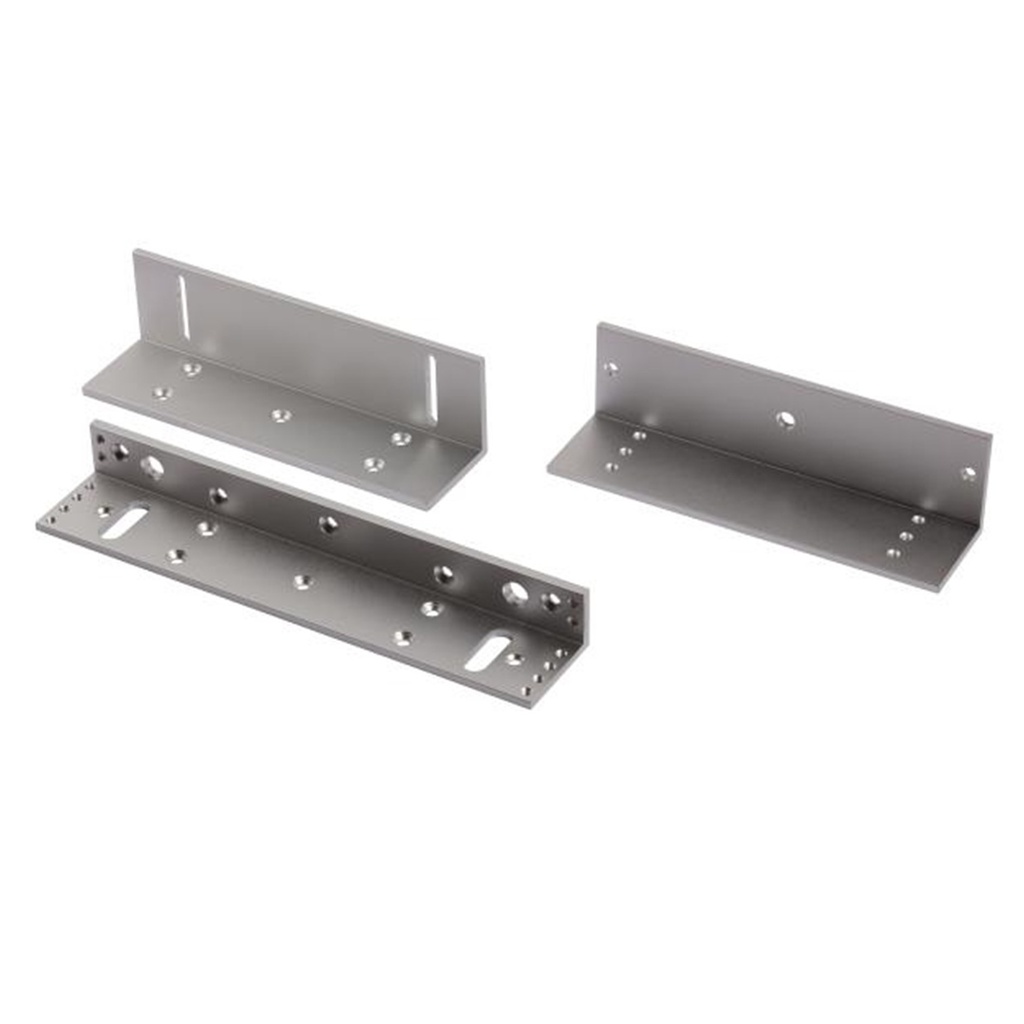 [DS-K4H250-LZ] KIT DE MONTAJE BASE Z Y L PARA CERRADURA MAGNÉTICA USO EN PUERTA DE MADERA Y METAL