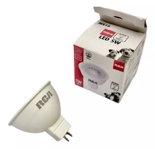 BOMBILLO GU5.3 MR16 5W 2700K RCA