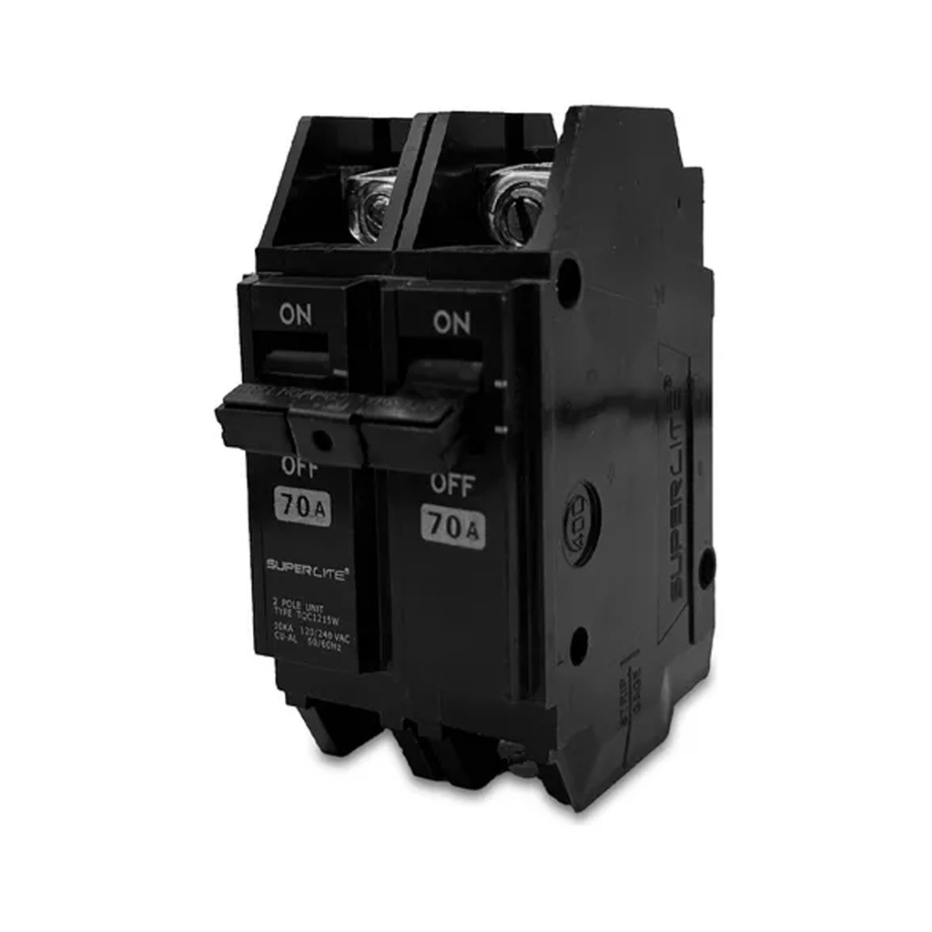 BREAKER ATOR. THQC 2X70AMP SUPER LITE