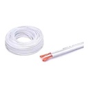 CABLE SPT 2 X 12 AWG BLANCO  X MTS