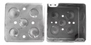 CAJETIN METALICO 4 X 4 X 3/4 ELECTRIC