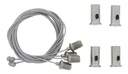 KIT DE SUSPENSION 4HILOS PANEL 60X60