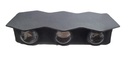 LAMPARA APLIQUE LED 6W 3000K NEG MOD 344