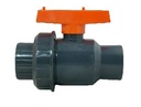 LLAVE ESFERICA PVC 1/2 C/UNION ROSCADA