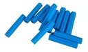 RAMPLUG PLASTICO ESTRIADO AZUL PAQ 100