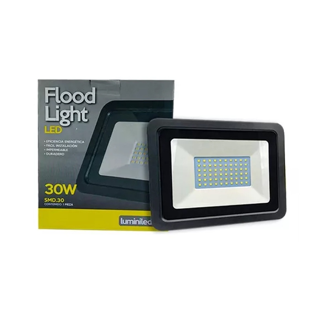 REFLECTOR LED 30W LUZ BLANCA LUMINILED
