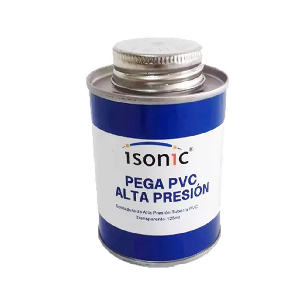 SOLDADURA ALTA PRESIO PVC 125ML ISONIC