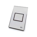 TAPA CIEGA BLANCA C/BORDE BIANCO BARI