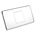 TAPA CIEGA BLANCO/CROMO IGOTO