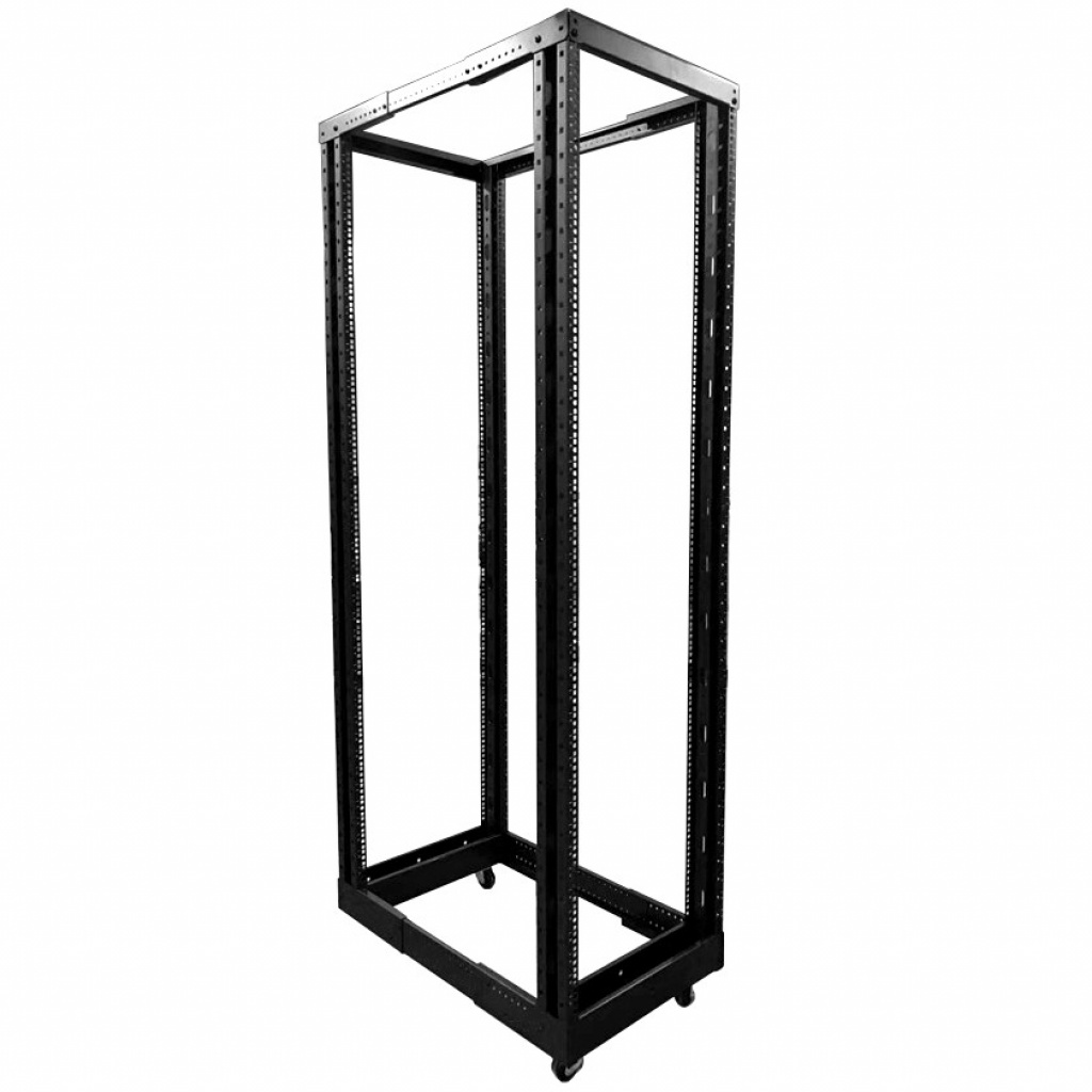 Rack de Piso Abierto Extensible Onlink 42U 150Kg 4 Postes 600x2053mm