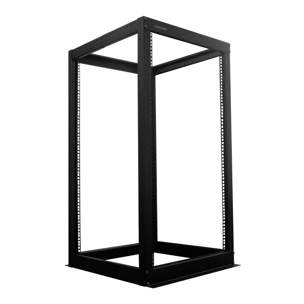 Rack de Piso Abierto Extensible Onlink 4 Postes 22U 1.10Mts