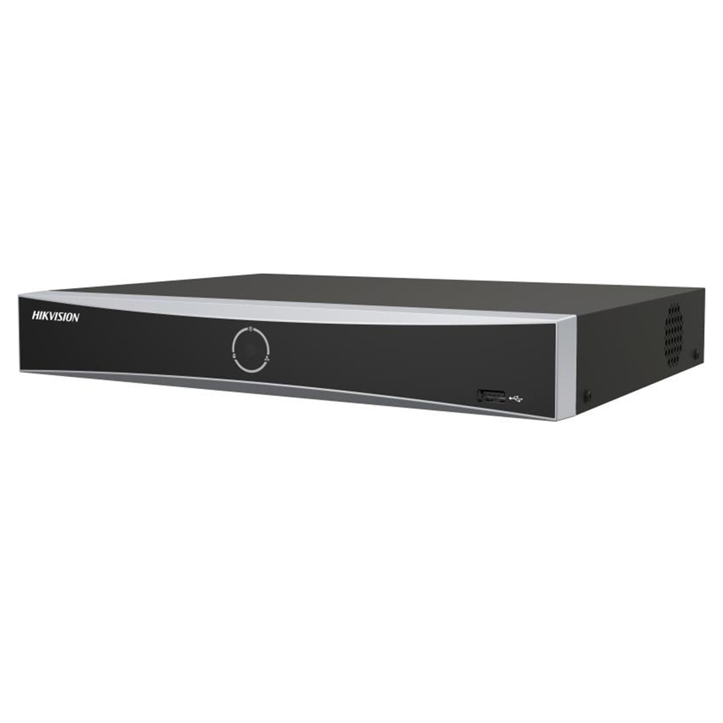 [DS-7604NXI-K1/4P] NVR 4K [8MP] 4 CANALES IP 4 PUERTOS POE SALIDA DE VÍDEO 4K ACUSENSE