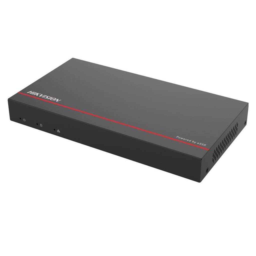[DS-E08NI-Q1/8P(SSD1T)] NVR + SSD [4MP] 8 CANALES IP 8 PUERTOS POE 1 SSD DE 1 TB ACUSENSE DISEÑO COMPACTO Y CERO RUIDO