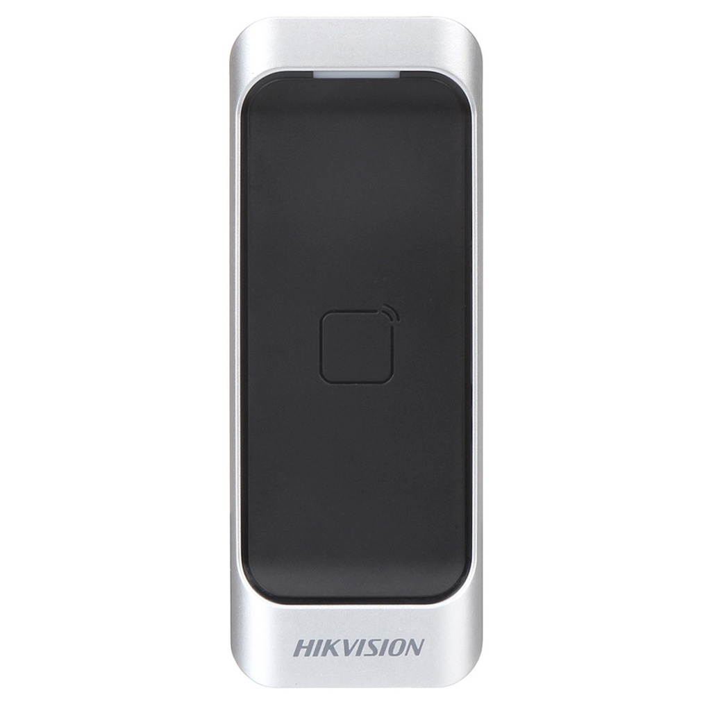 [DS-K1107AM] LECTOR DE TARJETAS MIFARE [FRECUENCIA: 13,56 KHZ] PROTOCOLO RS-485, OSDP Y WIEGAND [W26/W34]