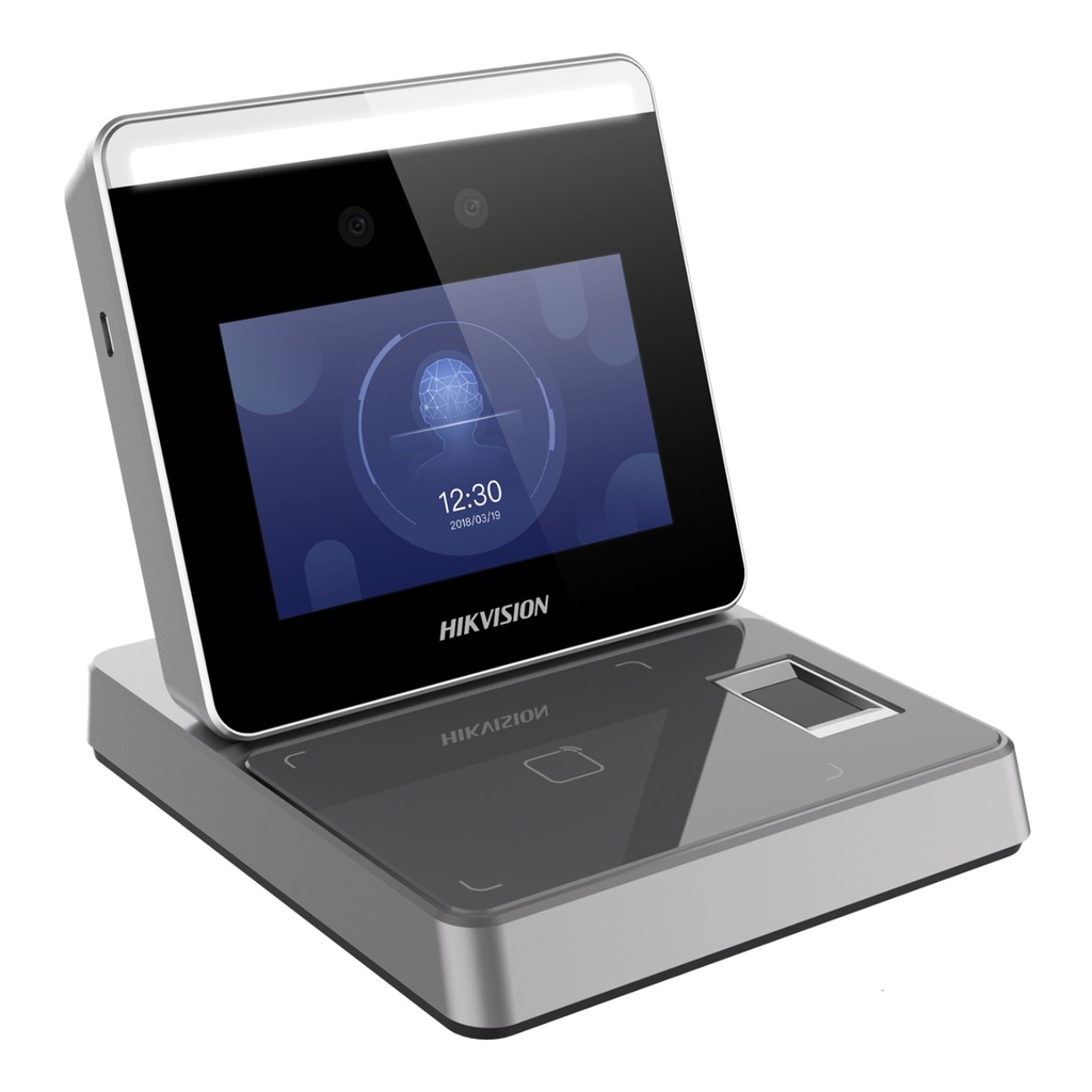 [DS-K1F600U-D6E-F] ENROLADOR IP DE ROSTROS, HUELLAS Y TARJETAS [MIFARE Y EM] PARA IVMS-4200