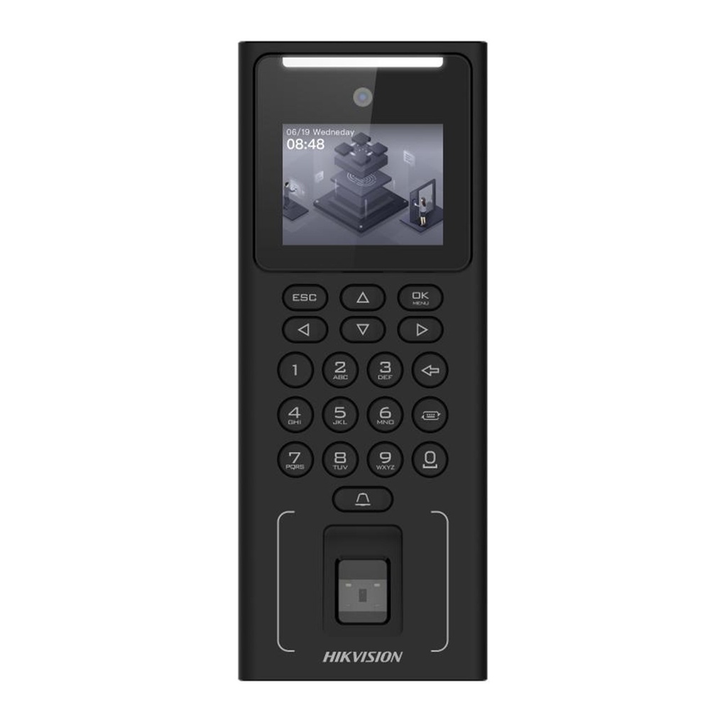 [DS-K1T321MFWX] TERMINAL MIN MOE WIFI FACIAL TARJETA MIFARE CONTROL DE ACCESO O ASISTENCIA