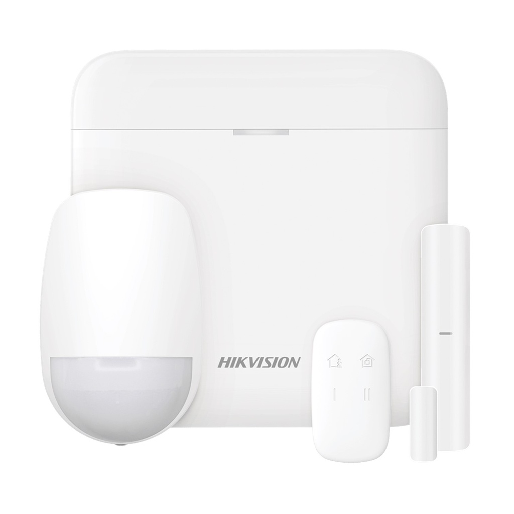 [DS-PWA48-KIT-WB(LA)] KIT DE PANEL DE ALARMA INALÁMBRICO 48 ZONAS AXPRO 4G