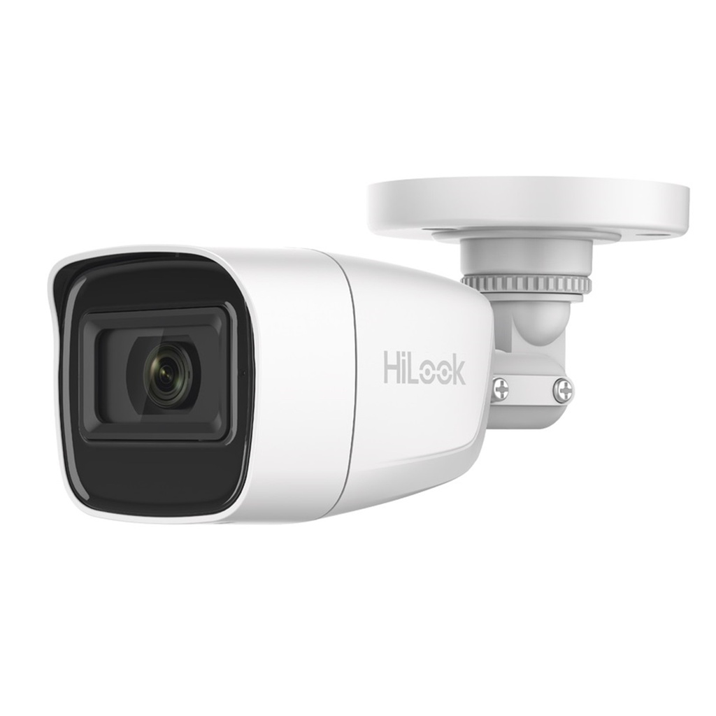 [THC-B120-MS(2.8MM)] CÁMARA HD BULLET CON AUDIO HILOOK 1080P [2MP] LENTE 2.8MM [METALICO]