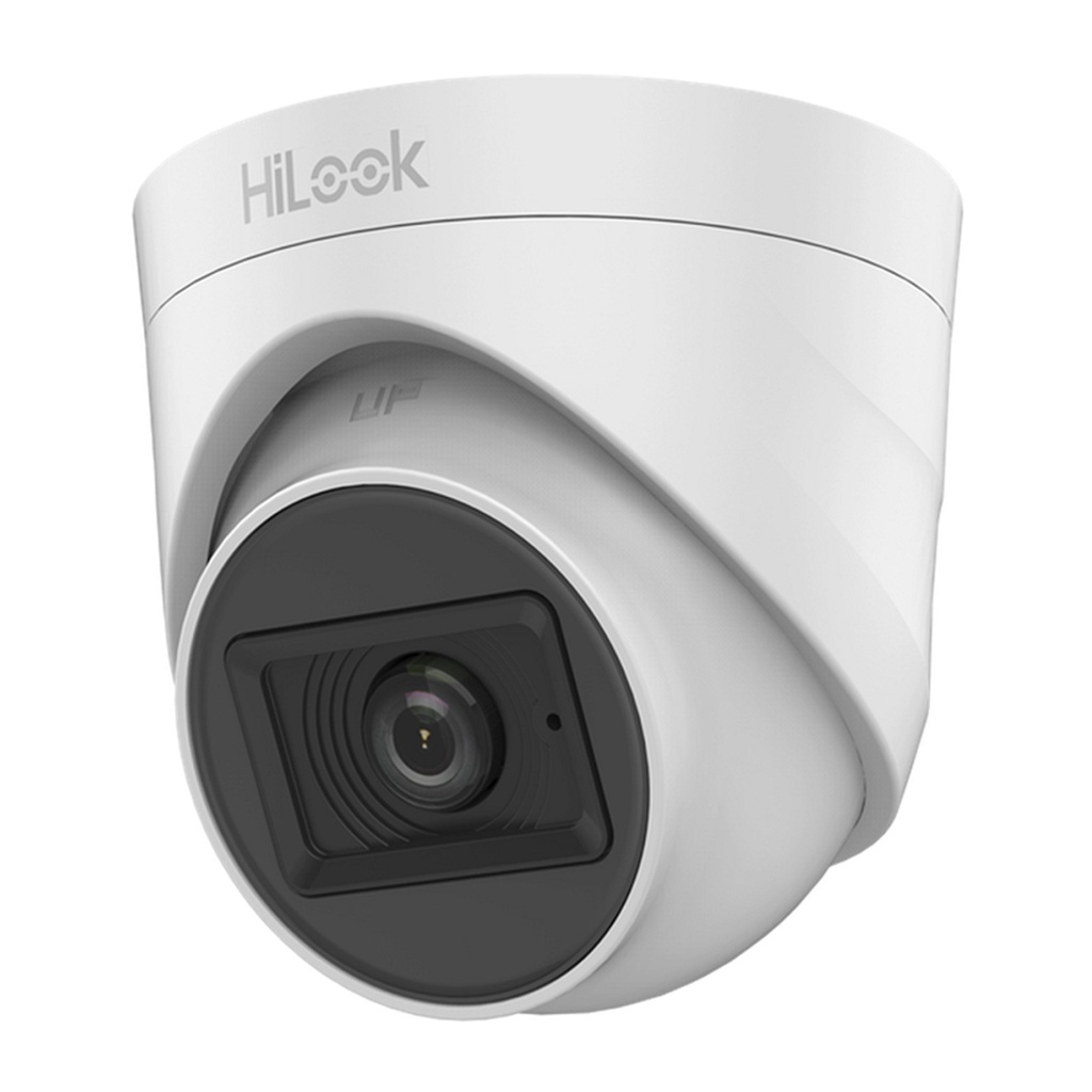 [THC-T120-PS(2.8MM)] CÁMARA HD DOMO CON AUDIO HILOOK 1080P [2MP] LENTE 2.8MM [PLÁSTICO]