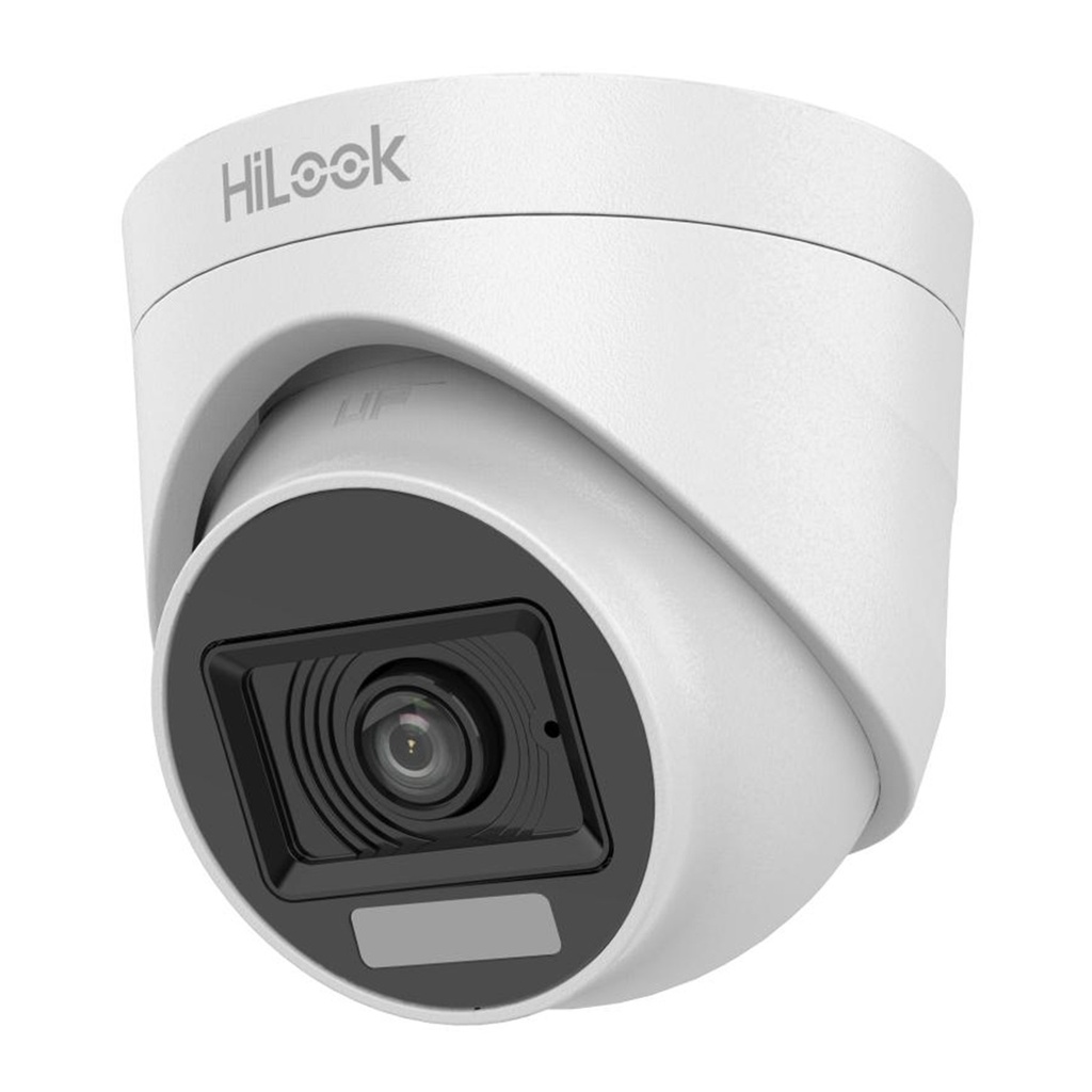 [THC-T127-LPS(2.8MM)] CÁMARA HD DOMO CON AUDIO DUAL LIGTH 1080P [2MP] LENTE 2.8MM [PLÁSTICO]