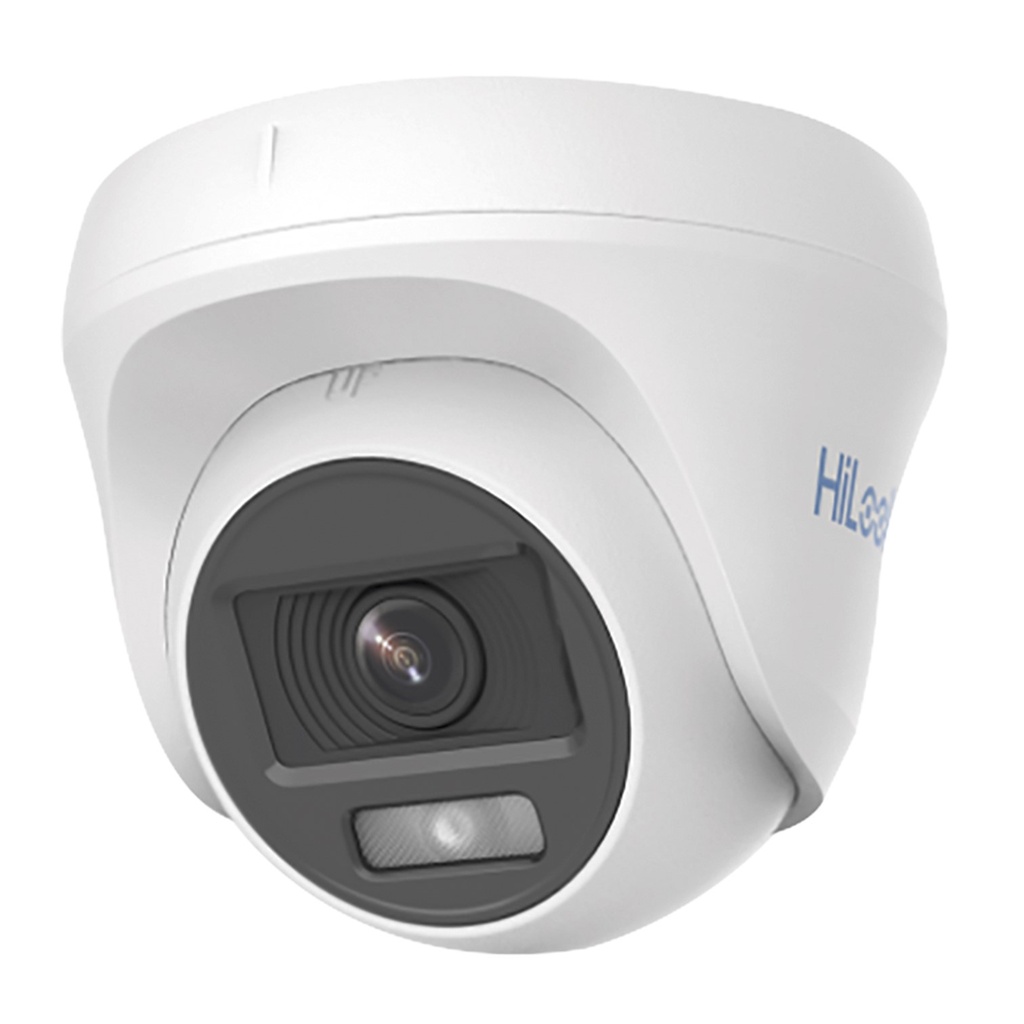 [THC-T129-PS(2.8MM)] CÁMARA HD DOMO COLORVU CON AUDIO 1080P [2MP] LENTE 2.8MM [PLÁSTICO]