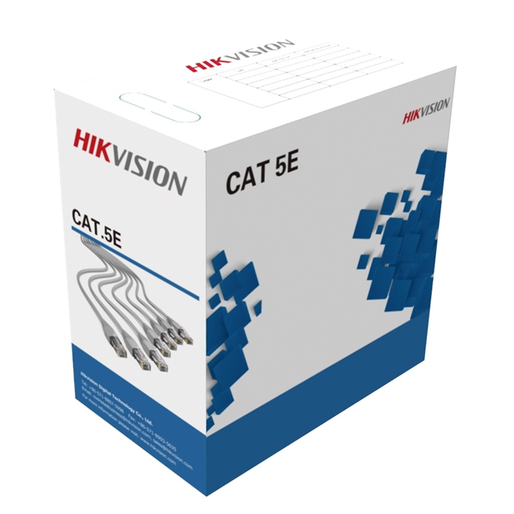 [DS-1LN5E-E/E] CABLE UTP CATEGORIA 5E 100% COBRE INTERIOR GRIS 0.45MM CMX [CAJA 305 METROS]