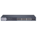 [DS-3E0526P-E/M] SWITCH POE 24 PUERTOS GIGABIT + 2 PUERTOS UPLINK