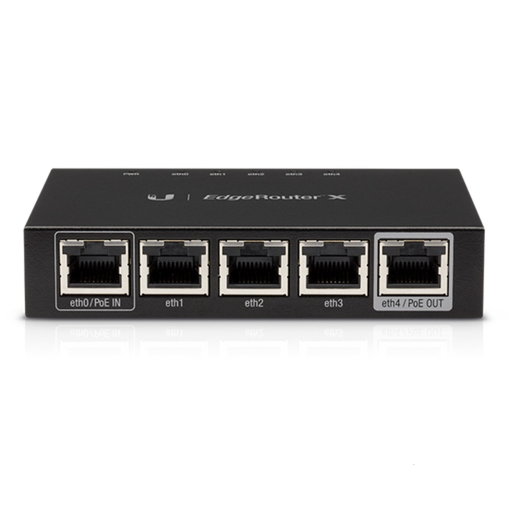  (ER-X) Ubiquiti - EdgeRouter X de 5 Puertos Gigabit con Funciones Avanzadas de Ruteo