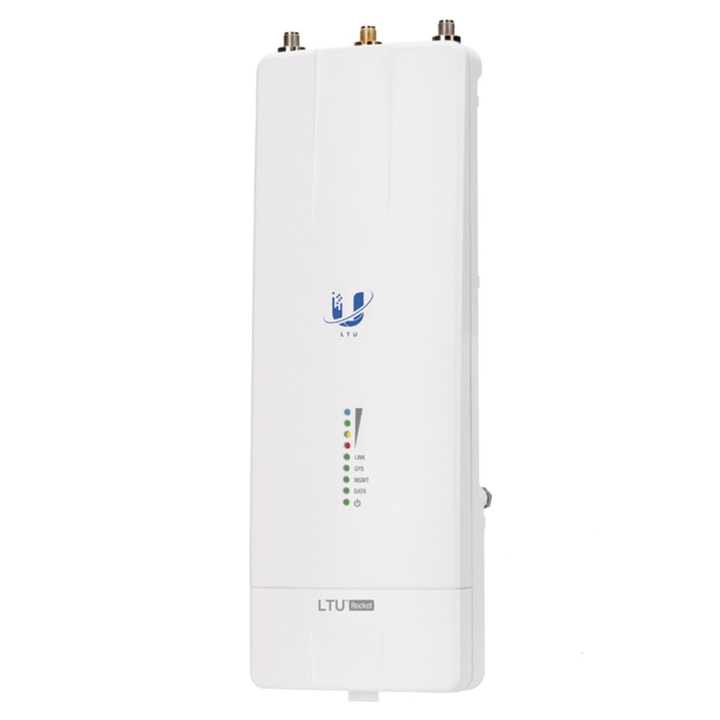  (LTU-Rocket) Ubiquiti - Radio Estacion Base PtMP LTU Rocket 600 Mbps 5 GHz (4.9 - 6.2 GHz) filtrado de RF y GPS Sync
