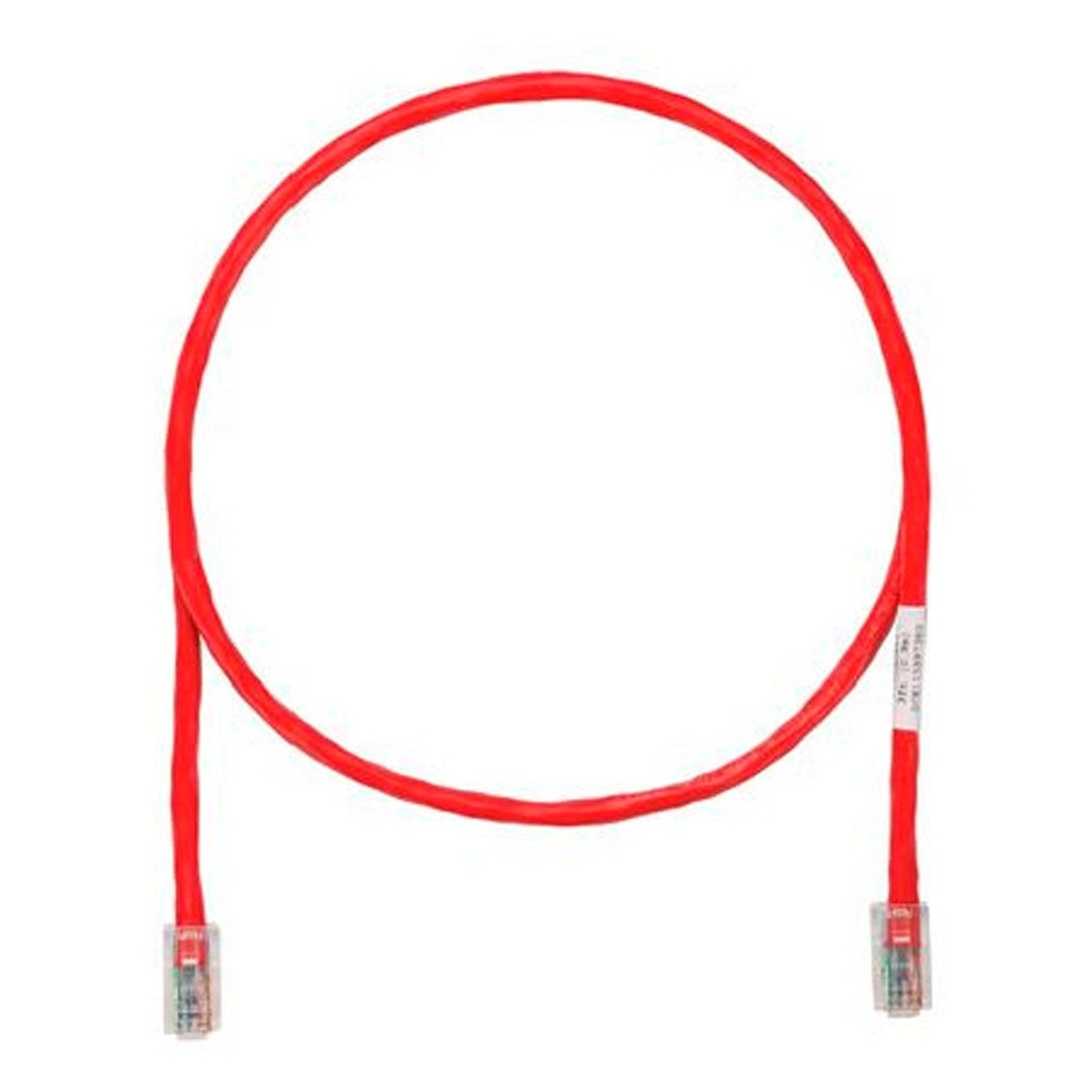 PATCH CORD PANDUIT CAT5 ROJO 2,1mts