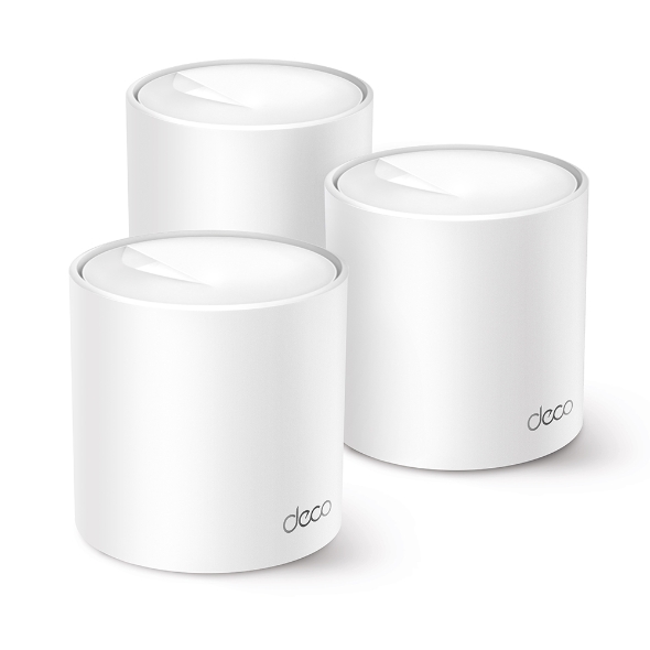 DECO X10(3-PACK) AX1500 WHOLE HOME MESH WIFI6